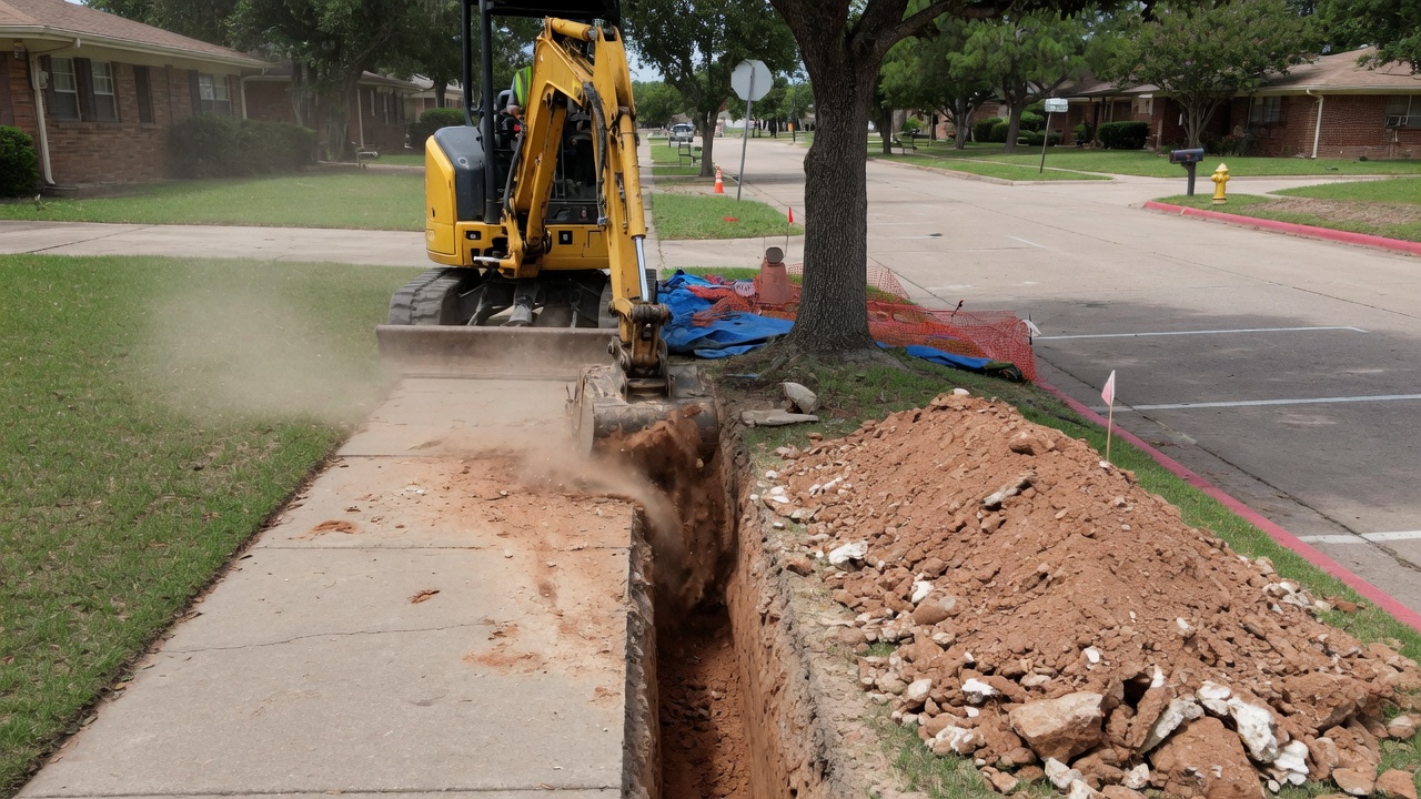 Root Barrier Installation